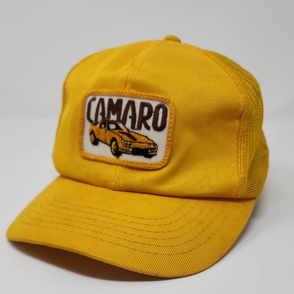 Yellow Camaro Trucker Hat